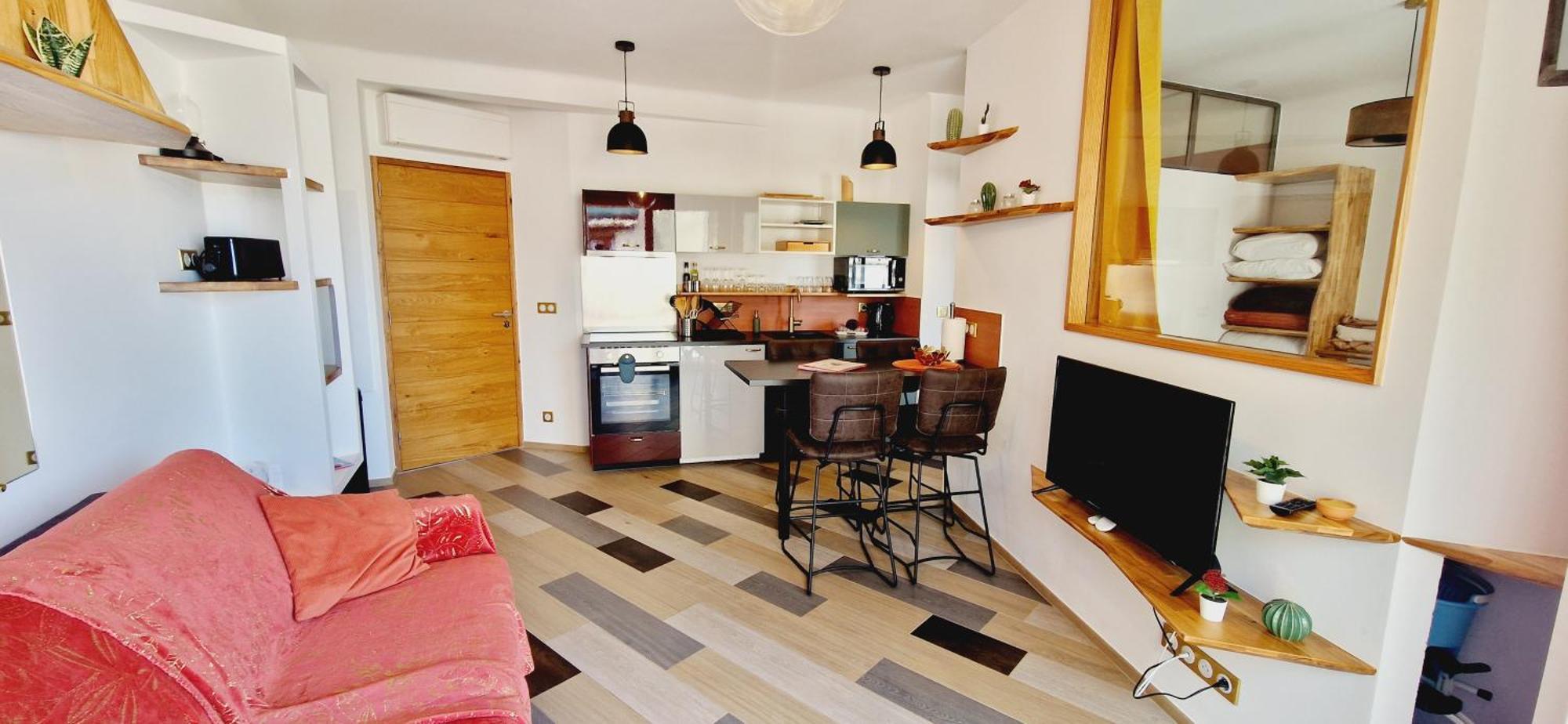Apartment Magnifique Avec Balcon Vue A L'entree D'ajaccio